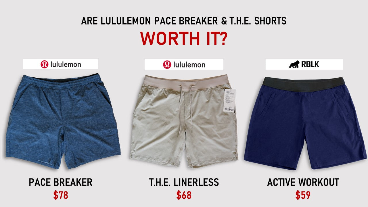 lululemon athletica, Shorts, Lululemon Blue Linen Shorts
