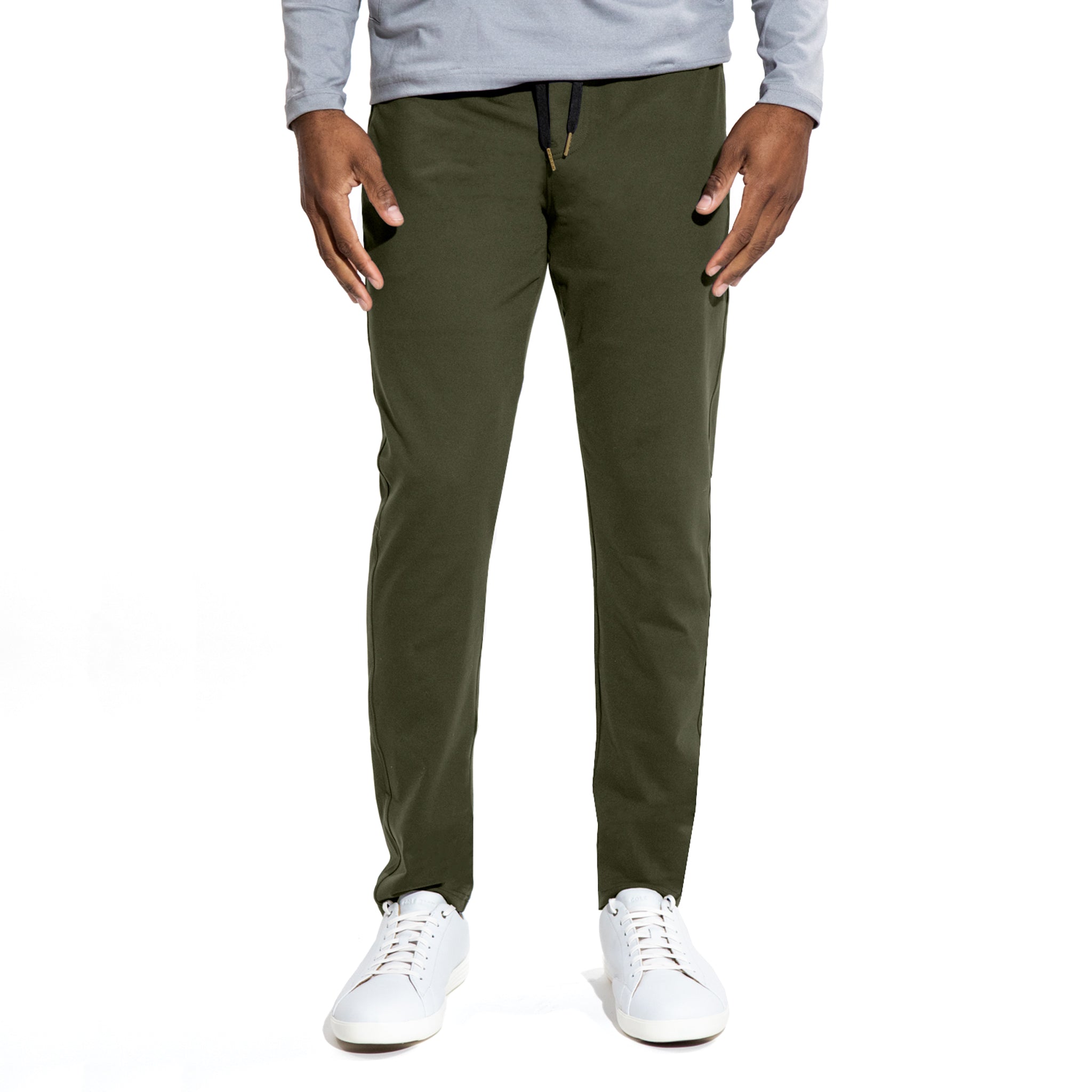 Stretch Ripstop Joggers - Olive, Gustin, Chinos