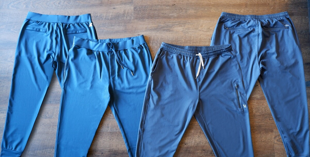 When compared to Vuori Sunday Performance Joggers, Rugged Black's Performance Comfort Joggers saved 30 2-liter bottles from ending up in the ocean.