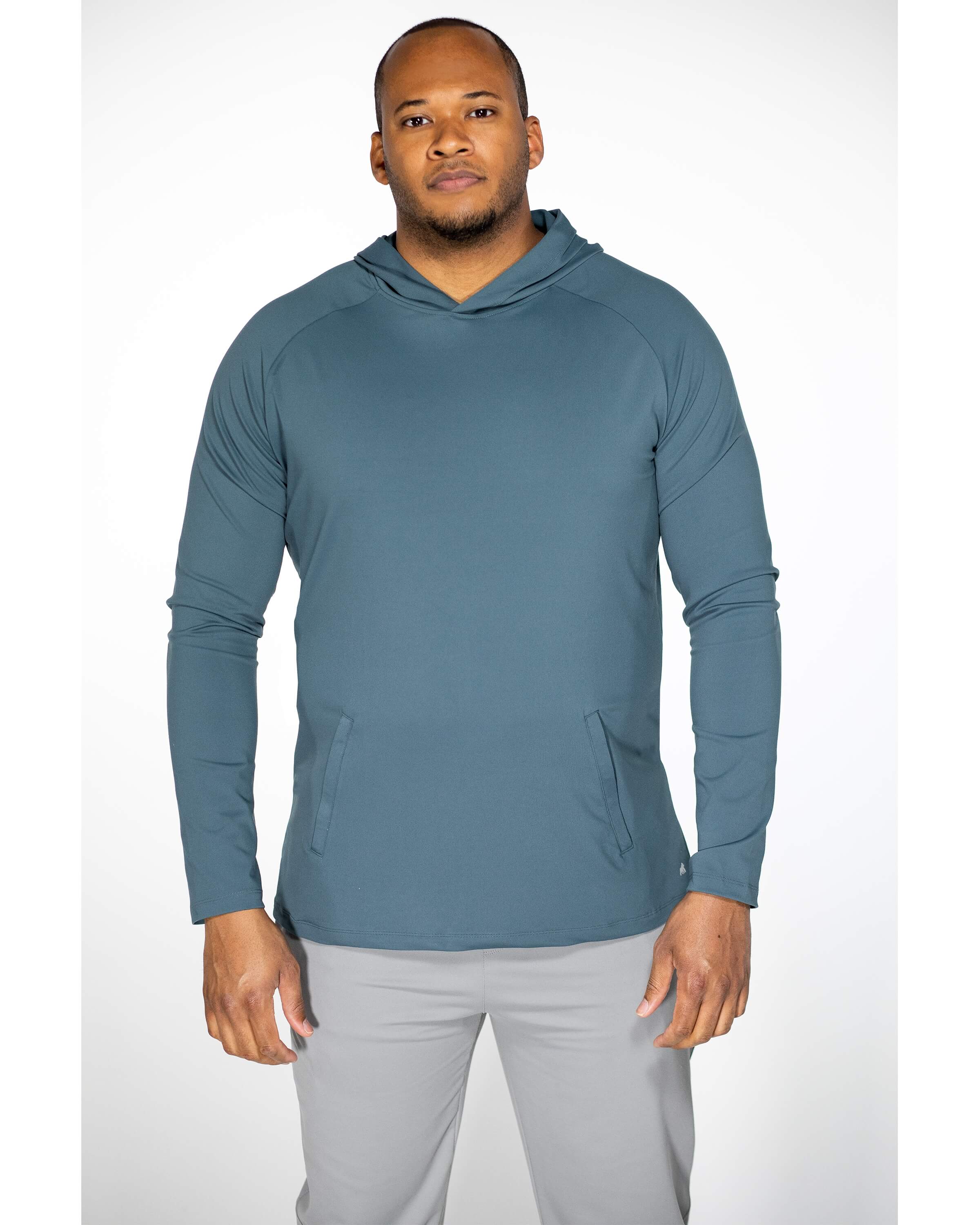 Long-Sleeve Jersey Pullover Hoodie for Men
